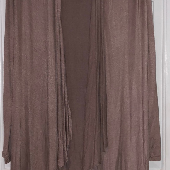 Homemade salmon long cardigan - Picture 3 of 3